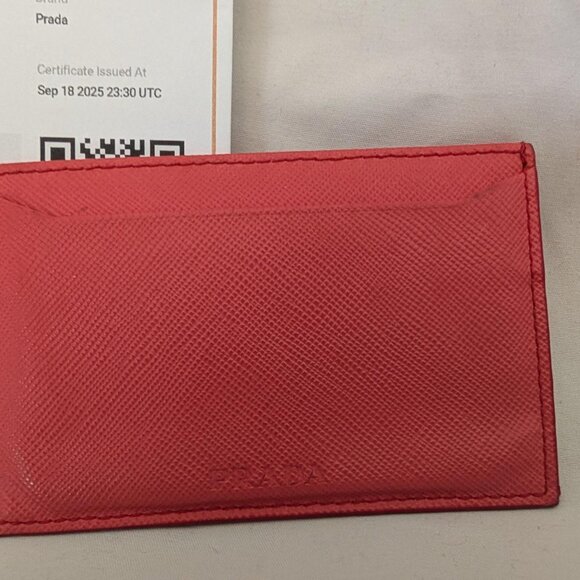Authentic Pink Prada Cardholder - Picture 2 of 4